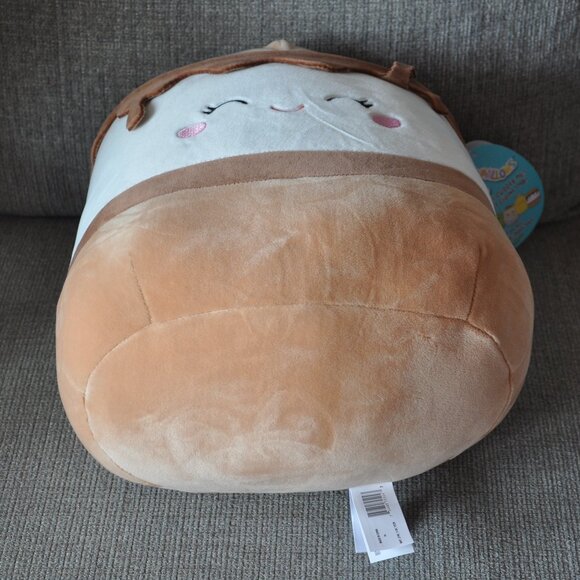 NEW 12" Carmelita SMORE 2021 FOOD Squad Squishmallow Plush Pillow - Picture 5 of 6